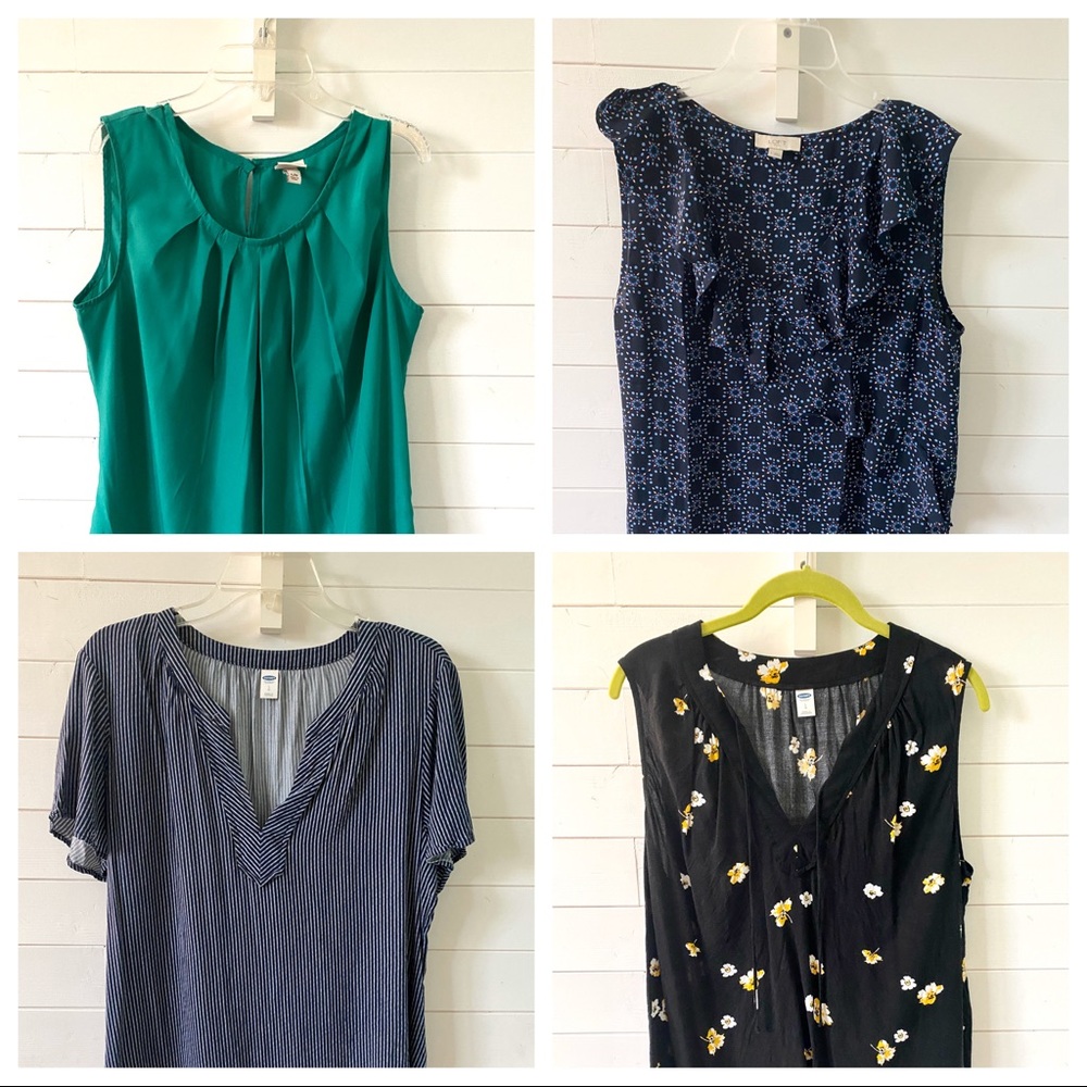Loft/Old Navy Blouse Bundle